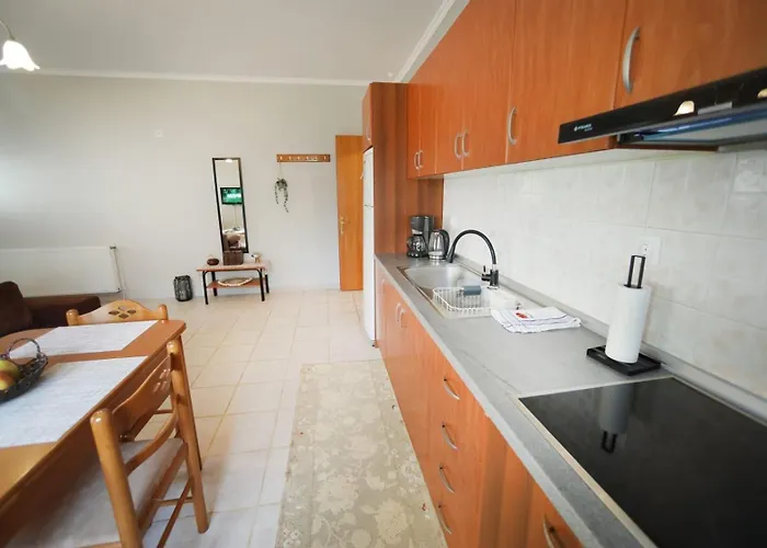 με κήπο στην χλόη καστοριάς Apartamento Kastoria